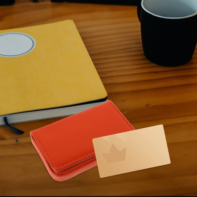 WEUVEB Organizador De Tarjetas De Negocios Con Almacenamiento Estable Para Oficina