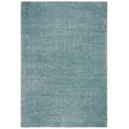 thumbnail image 2 of SAFAVIEH August Carlene Solid Plush Shag Area Rug, Aqua, 5'3" x 7'6" - Modern Design, Aqua, Non-Shedding & Easy Cleaning, Ultra Plush Thick Pile, Ideal for Living Room, Bedroom, 2 of 10