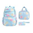 thumbnail image 4 of HJYCHN Girl Backpack Gradient Heart Star Print 3Pc Set with Lunch Bag Pencil Case Back to School Supplies for Kids and Backpack for Boys Blue, 4 of 4