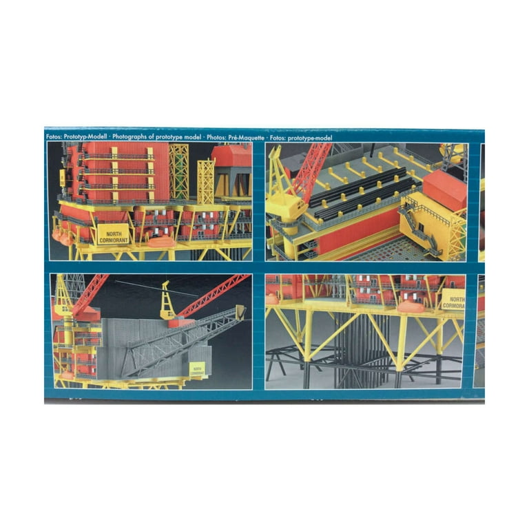 Revell 08803 1/200 Oil Rig North Cormorant Model Kit for Revell 08803 1/200 Oil Rig North Cormorant Model Kit for