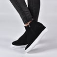 thumbnail image 1 of Zapatos de tacón alto con plataforma impermeable y cremallera Retro para mujer, zapatos individuales Wmkox8yii sa1902, 1 of 5