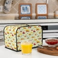 thumbnail image 6 of Yiaed Heavy Equipment Print Two Slice Bread Machine Cover, Universal Size Kitchen Appliance Cover for Bread Machine,Bread Machine Cover, 6 of 7