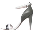 thumbnail image 4 of Womens French Connection Nanette Ankle-Strap Dress Sandals, Silver/shark/white, 4 of 6
