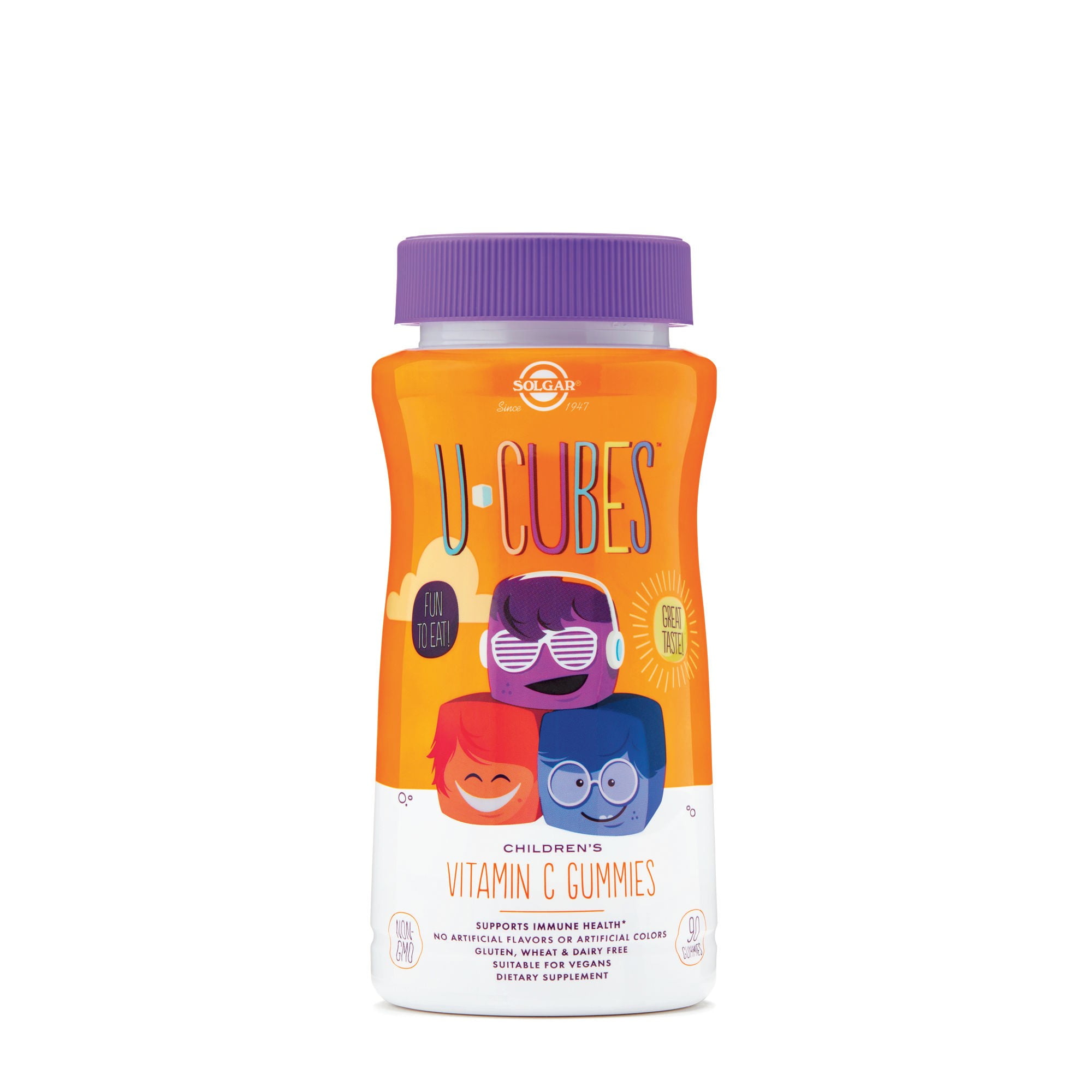 Solgar U-Cubes Children's Vitamin C Gummies, 90 Ct