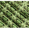 thumbnail image 3 of Soimoi Green Cotton Cambric Fabric Abstract Tie-Dye Print Sewing Fabric Yard 42 Inch Wide, 3 of 7