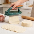 thumbnail image 4 of 2pc Tortilla Press 10 Inch, Manual Tortilla Maker Press Corn Tortillas Sugar Pancakes Dumpling Skin, Tortillera Presser Anti-Skid Dough Presser Tool Dough Presser Kitchen Gadget, Anti-slid Handle, 4 of 8