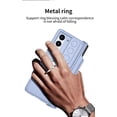 thumbnail image 7 of for Galaxy Z Fold 5 Case with S Pen Holder, Hinge Protection, 360° Ring Magnetic Kickstand, Slide Camera Cover, Front Screen Protector - Perfect for Samsung Z Fold 5 Case, Blue, 7 of 7