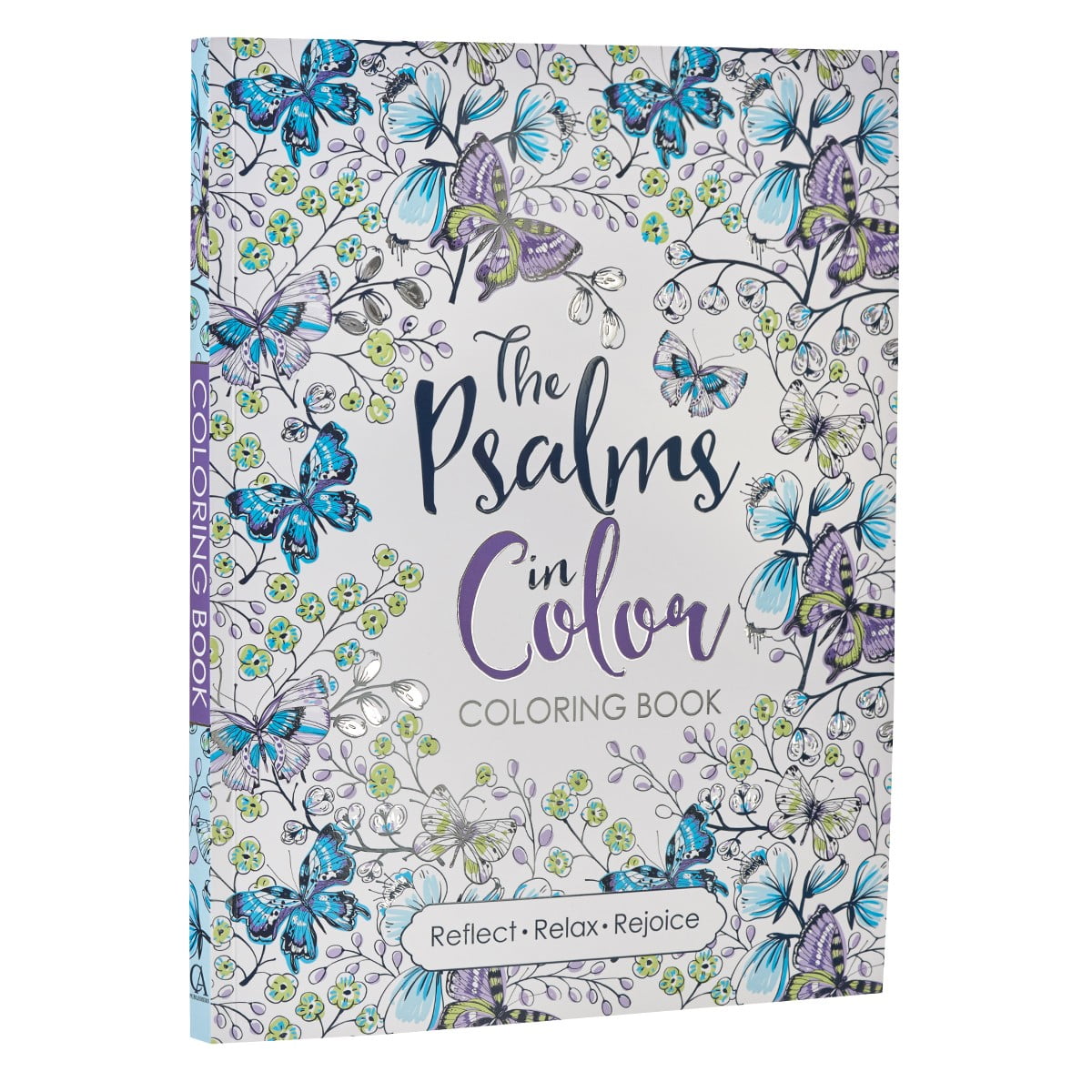 The Psalms in Color Inspirational Coloring Book with Scripture for Women and Teens (Spiral Bound)
