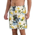 thumbnail image 2 of Goofa Bees Collecting Nectar Printed Mens Swim Trunks Summer Quick Dry Short Beach Swimwear Bathing Suits-, 2 of 9