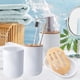 thumbnail image 3 of Juego Completo De Accesorios De Baño De Cerámica Para Baño De Hotel Apartamento 4 Piezas SM SunniMix bote de basura de baño, 3 of 8