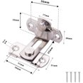 thumbnail image 2 of Door lock 90 lock door right angle door lock bottom, 2 of 5