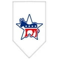 thumbnail image 4 of Pet and Dog Bandana Screen Printed, "Democrat", 4 of 10