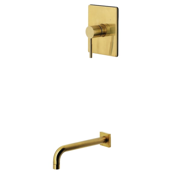 Kingston Brass KB6347DLTO Concord Single-Handle Pressure Balanced Tub Faucet in Brushed Brass