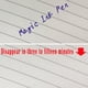 thumbnail image 4 of Xihbxyly Bolígrafo de Tinta Invisible, Tecnología de Alta Tecnología de Desaparición Gradual, Herramienta de Seguridad y Trucos, Experiencia de Escritura Única, Ideal para Bromas y Seguridad de Archi, 4 of 4