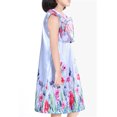 thumbnail image 4 of PRINCESS GIRL'S WOVEN TOP BLUE, 4 of 5