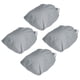 thumbnail image 5 of Cubierta impermeable para protección contra heladas, 4 piezas, espejo retrovisor para coche, cubierta protectora para espejo lateral, cubierta protectora contra heladas, diseño aerodinámico, 5 of 8