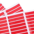 thumbnail image 3 of Shisuyan Manicure Decals Nail Display Tape Red Plastic 5 Sheets 2.3x0.3in, 3 of 8
