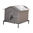 thumbnail image 1 of Casa para gatos de exterior, refugio para gatos, suministros para mascotas al libre, tienda de campaña para mascotas, cama cómoda para perros,, 1 of 8