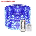 thumbnail image 1 of USB LED Light String Home Office Garden Waterproof Remote Control Timer Lamp String 20m 200LEDs Blue, 1 of 7