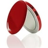 HyperJuice Pearl: Compact Mirror + USB Rechargeable Battery Pack (Red)
