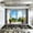Color 1, variant on Kitchen Backsplash Peel and Stick Wall Murals Fake Window Faux Window Mountain Lake Forest Tree Landscape Removable Mural 35.4"W x 23.6"H, Oil Proof Vinyl Wallpaper for Fireplace & Behind Stove
