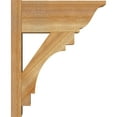 thumbnail image 3 of Ekena Millwork 8"W x 18"D x 22"H Merced Rough Sawn Traditional Outlooker, Western Red Cedar, 3 of 4