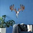 thumbnail image 6 of LAMIRO Metal Deer Bow Rack Shotgun Rack Wall Hanging Decoration, 6 of 7