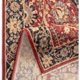 thumbnail image 5 of Antique 100% Natural Area Area Wool Rug for Living Room & Bedroom, Traditional Floral Design, Red Terracotta & Gold, Soft & Durable Rug, Oriental, 5.25x7.55 ft, 5 of 6