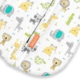 thumbnail image 4 of Summer Infant SwaddleMe Pod Cotton Spandex Blend 2 Pack - Newborn - Safari Excursion, 4 of 5