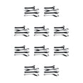 thumbnail image 1 of Riwesomey Tira de arrastre de nailon para playa, 4 Uds., estable y duradera para un rendimiento sólido, cordones pesados para colgar, negro * 2.5 * 46 cm 10piezas, 1 of 6
