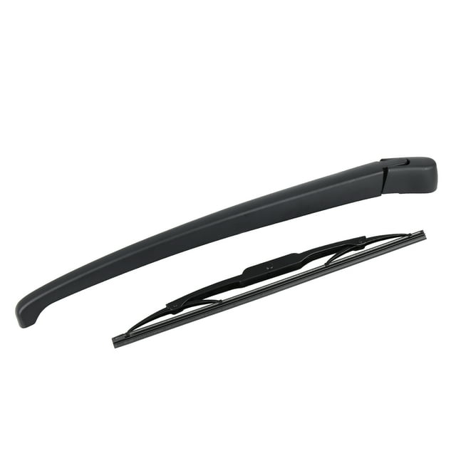 Unique Bargains Black 325mm 13' Rear Window Windshield Wiper Blade Arm Set for 04-08 Hyundai Tucson