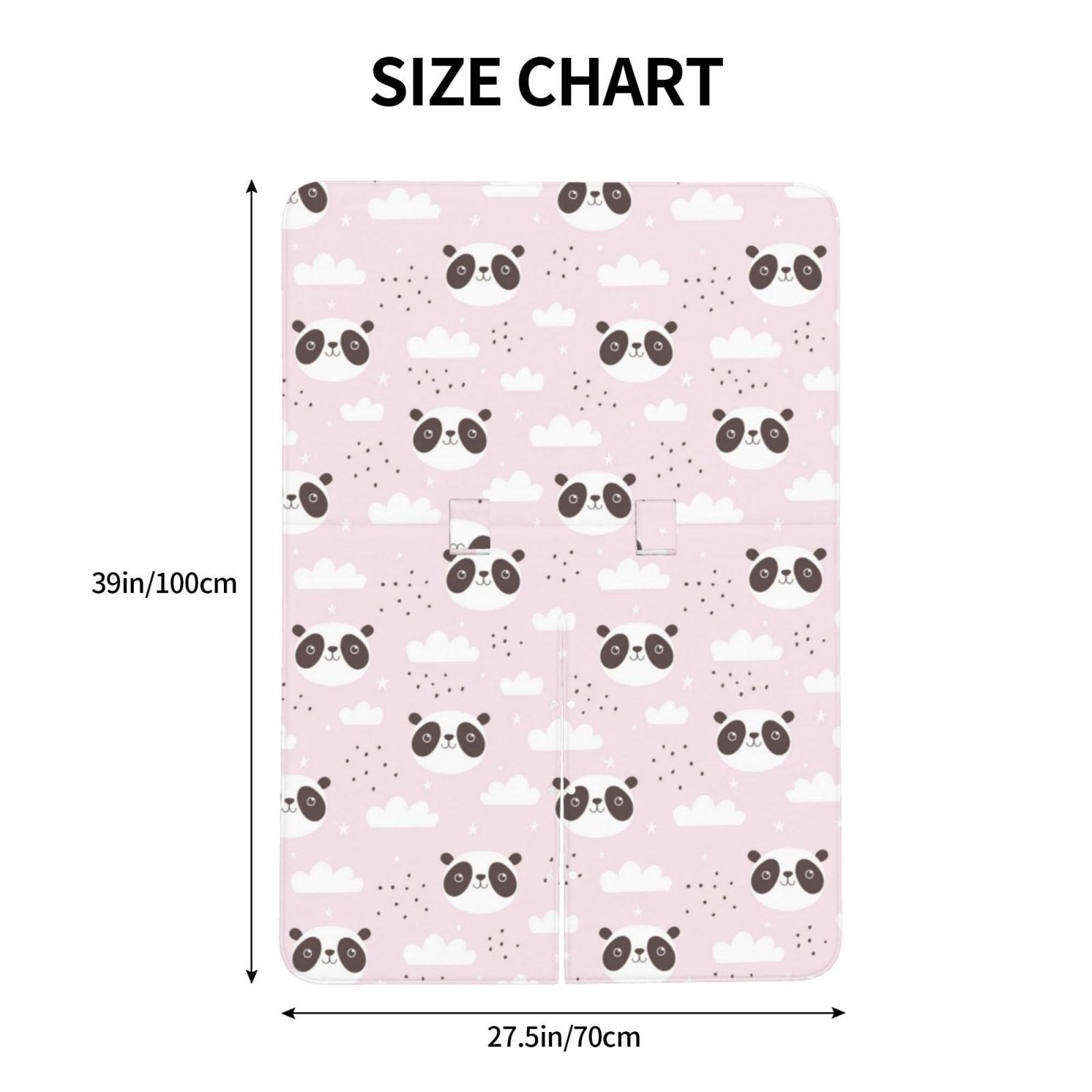 Naloa Cute Panda Baby Car Seat Cover, Breathable Baby Carrier Cover, Multiuse Baby Carrier Cover & Nursing Breastfeeding Cover