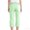 1-Light Green, variant on Striped Capri Pants for Women Casual Lightweight Slacks Trendy Summer Drawstring Elastic High Waist Straight Leg Linen Pants Casual Beach Cropped Trousers with Pockets 1-Red XXL