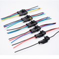 thumbnail image 4 of Desiderio - Kit de conectores impermeables de 708 piezas, terminal eléctrico impermeable para automóvil de 1/2/3/4/5/6 pines para scooter, automóvil, camión y barco, 4 of 5