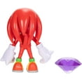 thumbnail image 6 of Sonic Collectible Adult Sonic the Hedgehog Knuckles Action Figure, Plastic Purple, 7"x 9", 6 of 8