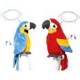 thumbnail image 1 of Juguete de peluche electrónico de 2 piezas, loro aprende a hablar, juguetes para loros, 1 of 5