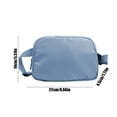 thumbnail image 3 of Dxzfnsa Small Crossbody Bags for Women Nylon Waterproof Chest Bag Men And Women All Match Messenger Bag Outdoor Sports Running Waist Bag, 3 of 6