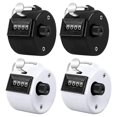 thumbnail image 1 of Pack of 4 Counter Clicker 4-Digit Number Count,Handheld Mechanical Counters Clickers Pitch Counter, 1 of 5