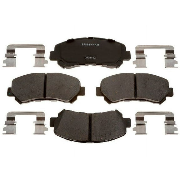 Front Brake Pad Set - Compatible with 2009 - 2014, 2016 - 2020 Nissan Maxima 2010 2011 2012 2013 2017 2018 2019