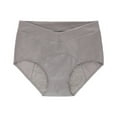 thumbnail image 1 of Eashery Womens Underwear High Waist Sleepwear Soft Women Boxer Briefs Cotton Grey 5XL, 1 of 5