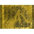 thumbnail image 1 of Ahgly Company Indoor Rectangle Oriental Yellow Industrial Area Rugs, 7' x 9', 1 of 4