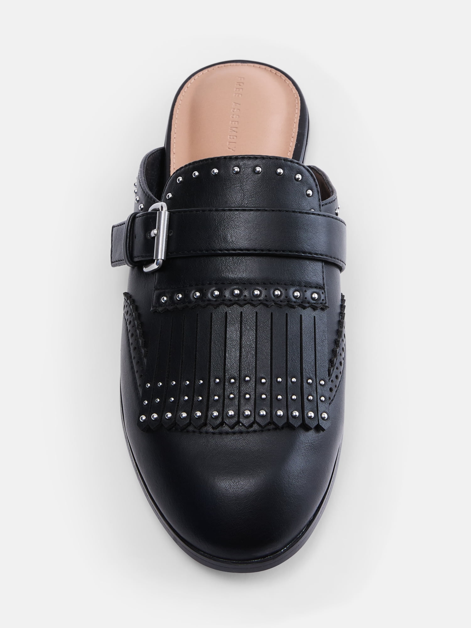 Free Assembly Women's Studded Loafer Mules