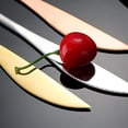 thumbnail image 5 of Juego de cuchillos de mesa con acabado de espejo, diseño simple y elegante que agrega gracia a su mesa, el juego de cuchillos para carne de acero inoxidable dentado garantiza un rendimiento de corte, 5 of 5