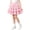 Pink, variant on Gytharion Toddler Girls Tutu Skirts Summer Solid Comfortable Elastic Waist Tiered Ruffle Party Dance Skirts Cute Casual Bow Knot Princess Skirts for Little Girls, 3-15 Years