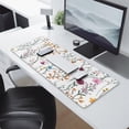 thumbnail image 2 of Deluxe Cute Flower Mouse Pad - Aesthetic Desk Mat, Extended Gaming Mousepad - Perfect Desk Protector & Decor for Women, Office Girls & Gamers - 31.5x11.8 Inch, 2 of 7