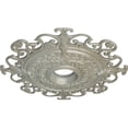 thumbnail image 3 of 38 3/8"OD x 6 5/8"ID x 2 7/8"P Orleans Ceiling Medallion (Fits Canopies up to 8 1/4"), Hand-Painted Flash Gold, 3 of 6