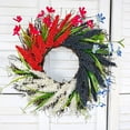 thumbnail image 6 of Independence Day Decorations, Independence Day Wreath Home Red White And Blue Home Decor Front Door Door Hanging Wall Hanging, 6 of 7