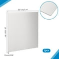 thumbnail image 2 of 2pcs 5052 H32 Aluminum Sheet 7.9x7.9x0.06"/20x20x0.15cm Flat Aluminum Plate Covered with Protective Film Aluminum Metal Panel 1.5mm for Faceplate Welding Crafting lndustrial DIY, 2 of 9