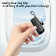 thumbnail image 6 of Kchsji Portable Charger 5000mAh with Built-in Cables, Power Bank with Dual Output Fast Charging, Lipstick Size Mini Portable Charger for Phone, Small Charging Pack for Travel Business, 6 of 8