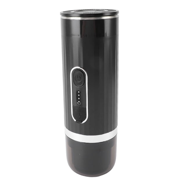 Car Coffee Maker, Electric Portable Coffee Maker 7500mAh Capacity 12V 24V Car Charging Automatic Extraction 3 in 1 Heat Insulation for Camping